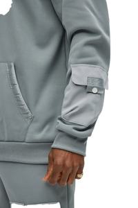 Fabricantes de ropa con logotipo personalizado, chándal de diseño de pisada de peso pesado, chándal de alta calidad, conjuntos de pantalones de chándal para correr a la venta - Product Image 4