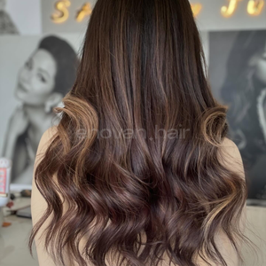 Perruque de haute qualité cheveux vietnamiens vierge humaine non transformée cuticule alignée pleine densité brillance naturelle Texture douce exportation d'usine - Product Image 2