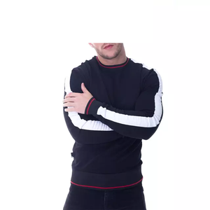 Sudadera de lana de algodón 100% de alta calidad Unisex, jersey de manga larga con cuello redondo, sudaderas con capucha sólidas de invierno personalizadas para hombres - Product Image 6