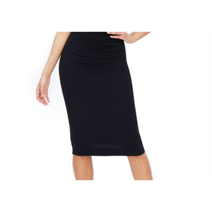 Abito Monospalla in Crepe Elasticizzato Dress the Population Martine, Silhouette Aderente Comoda in Nero, Taglia X-Large - Product Image 3