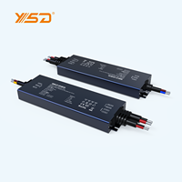 Alimentation LED IP67 étanche GF haut de gamme, dimmable Triac 5-en-1, haute efficacité 12V/24V 60W 100W 200W 300W pour éclairage