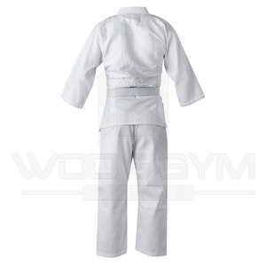 Wholesale 100% Cotton Custom Design Judo Gi <b>White</b> Martial Arts <b>Suits</b> Uniform for Fighters Training Quality Training Gis - Product Image 2