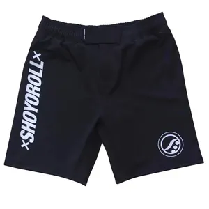 Personalice sus propios pantalones cortos No GI elásticos, pantalones cortos/no GI, jiu jitsu Mujer y pantalones cortos de lucha unisex