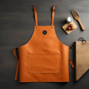 Mockup for Personalised Leather Apron With Name Luxury <b>Gift</b> for Men Christmas <b>Gift</b> for Men Chef & Foodie <b>BBQ</b> LPN-0060 - Product Image 2