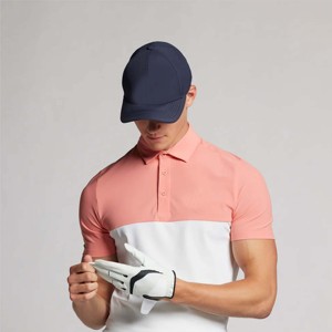 Polo de dos tonos para hombre: elegante y cómodo, perfecto para ropa informal y de negocios - Product Image 4