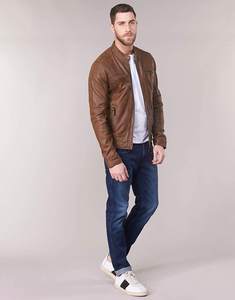 Chaquetas de Motocicleta para Hombre de Cuero Vacuno de Alta Calidad, Impermeables, Transpirables, Resistentes al Viento, Tallas Grandes, Anti-UV, para Todas las Estaciones, en Venta - Product Image 3