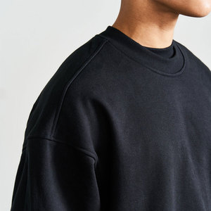 Sudaderas de invierno de alta calidad para hombre, 100% algodón, impermeable, a prueba de viento, diseño de bolsillo personalizable para la venta en línea - Product Image 3