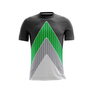 Maglietta da Calcio Personalizzata di Alta Qualità 100% Poliestere, Stampa Logo OEM, Design Sublimato, Manica Corta, Prezzo all'Ingrosso Conveniente - Product Image 1