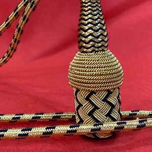 Nudo de espada OEM para uniformes de oficiales, accesorios y accesorios para uniformes, venta al por mayor, nudo de espada británico Shipman, alambre de oro ronpex - Product Image 4