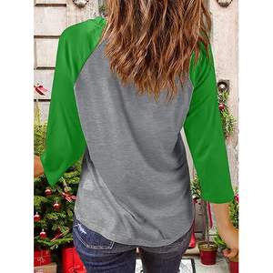 T-shirts à manches longues pour femmes, couleur unie, tissu en coton mercerisé doux et léger, respirant, tendance, confortable, quotidien - Product Image 5