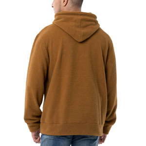 Sudadera con capucha personalizada 300 GSM 100% mezcla de algodón para hombre, Sudadera con capucha térmica de talla grande básica personalizada para hombre - Product Image 6