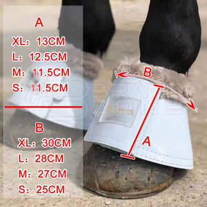 New Design Neoprene Horse Bell Boots Lightweight Horse Bell Boots Professional Horse Bell Boots - Product Image 6
