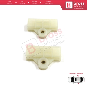 BWR5590 Regulador de ventana trasera Clips de soporte de corredor de vidrio para Tucson MK2 IX35 LM Elantra MK4 HD Sportage MK3 SL 83412-2H000 - Product Image 4