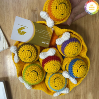 Poupée en laine douce fabriquée au Vietnam pour la décoration de la chambre et les applications de cadeaux artisanaux uniques dans le monde entier