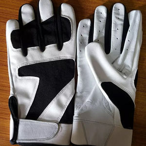 Vente en gros de gants de baseball en cuir véritable pour garçons, vêtements de sport américains, protection des mains, meilleure qualité - Product Image 2