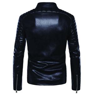 Veste en cuir véritable pour homme Mexion Pakistan avec logo sur le devant en toile, coupe-vent, respirante, veste d'hiver, service OEM - Product Image 3