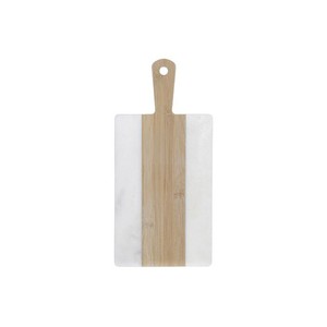 Nouvelle planche à découper en marbre naturel et en bois de conception moderne pour la planche à découper de forme ovale de vente chaude avec la pendaison dans le bon prix - Product Image 4