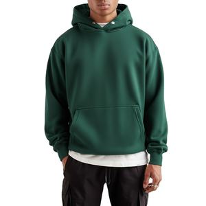 Men's 100% Cotton Breathable Autumn Winter Hoodies <b>Sweatshirts</b> Heavyweight 460g <b>Fleeced</b> Oversize Digital Printed Custom Logo - Product Image 3