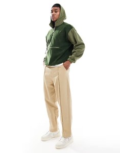 OEM fábrica logotipo personalizado unisex 1/4 cremallera Invierno Polar polar pulóver sudaderas con capucha 100% algodón térmico Sherpa con capucha hombres - Product Image 2