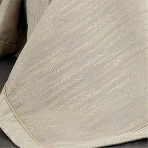 Juego de Cubrecamas Guzide ALINA 100% Chenille de 4 Piezas, Tamaño King, Diseño Sólido Tejido, Cubrecama de Turquía - Product Image 5