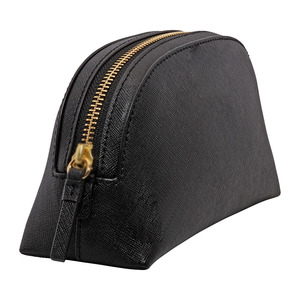 Portefeuille-pochette en cuir véritable pour femmes tendance, protégé par RFID, fermeture éclair en bois, doublure multi-compartiments, sac cosmétique pour usage quotidien - Product Image 2