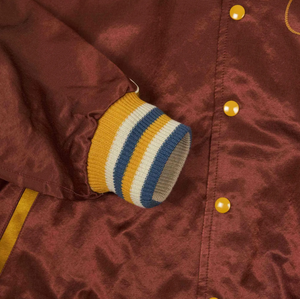 Chaqueta Universitaria de Lona con Logotipo Personalizado para Hombre, Chaqueta Varsity con Letras, Sublimación de Invierno, Universidad, Colegio 2025 - Product Image 6