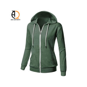 เสื้อฮู้ดผู้หญิงสีพื้นมีสไตล์ - Product Image 5