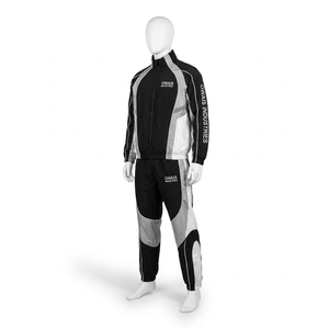 Custom Men's Y2K <b>Tracksuit</b> | <b>Retro</b> Urban Streetwear | Trendy Casual Sportswear Set - Product Image 3