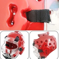 Casques de protection de tête de taekwondo et de kick-boxing sur mesure, de haute qualité, légers, respirants, imperméables et lavables, unisexes