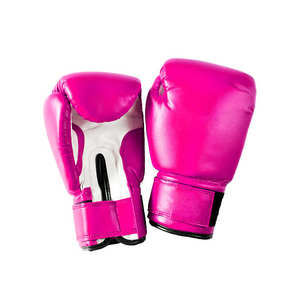 RX Sports Punch Gants Sanda MMA Muay Thai Kick Boxing Personnalisé En Cuir Crochet Boucle Fermeture Étanche Sparring Gants Logo Personnalisé - Product Image 4