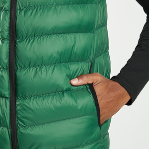 Veste en jean de haute qualité avec logo personnalisé pour hommes avec col montant et option logo à l'avant tenue décontractée d'hiver de couleur unie - Product Image 4