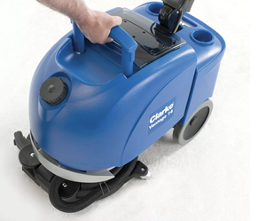 Vantage14, Walk-Behind Floor <b>Scrubber</b>, 14", 2.5 Gallon, Battery, Pad Assists, Forward and Reverse, Disk, 3 Year Warranty, - Product Image 4