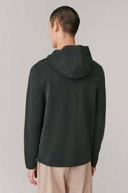 Haute qualité Logo personnalisé étiquette 500gsm poids lourd pull à capuche 100% coton épaules tombantes surdimensionné hommes Boxy à capuche - Product Image 3