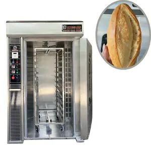 Harga bagus oven roti industri 12 nampan untuk garansi Restoran mesin panggang 1 tahun Pe dan palet kayu Kien An Vietnam