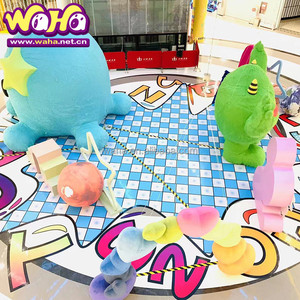 Pelliccia lunga di polpo gonfiabile <span class=keywords><strong>gigante</strong></span> per la decorazione della fase del centro commerciale - Product Image 4