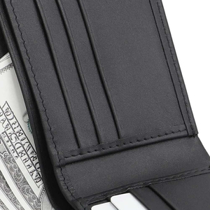 Cartera de cuero de material premium diseñada para uso personal diario, cartera de cuero delgada y compacta adecuada para llevar en el bolsillo a diario. - Product Image 6
