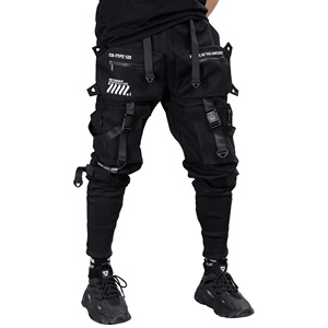 High Quality Custom <b>Outdoor</b> Streetwear Baggy Cargo Pants Custom Material Solid Colors Knitted Corduroy Men's Pants Washed - Product Image 3