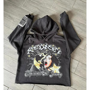 Sudadera con Capucha Unisex OEM, Mezcla de Algodón, Peso Pesado, Impresión Personalizada, Sudadera con Capucha con Impresión Digital para Primavera - Product Image 5