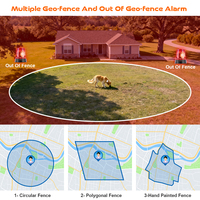 Mini Rastreador GPS para Mascotas con Chip Pequeño, Batería de Larga Duración, Localizador Remoto por Voz, Discreto y Portátil