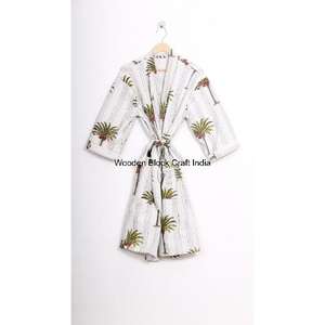 Veste d'hiver à manches longues pour femme, en coton biologique 100%, réversible, matelassée, brodée, Kantha Suzani, fabriquée à la main en Inde, écologique - Product Image 6