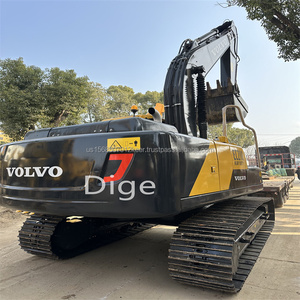 Excavatrice d'occasion Volvo EC210DL 21 tonnes Suède Excavatrice hydraulique lourde sur chenilles Volvo d'occasion d'origine de bonne qualité - Product Image 6
