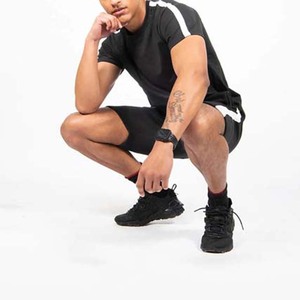 100% Polyester Cotton Slim Fit <b>Short</b> Sleeves Crew Neck Twinset T-Shirts <b>and</b> <b>Shorts</b> <b>Sets</b> New Arrival <b>Top</b> Quality - Product Image 5
