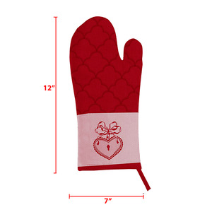 High Quality Printed Design Cotton <b>Oven</b> Mitts Quick Dry <b>Oven</b> <b>Gloves</b> for Kitchen Hotel Restaurant - Product Image 5