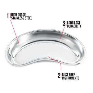 Bandejas Renales de Acero Inoxidable 2025 para Hospitales, Bandejas Renales Personalizadas - Product Image 5