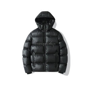 Fabricants pakistanais Logo personnalisé avant Hiver Boxy Respirant Doudoune Veste Polyester Remplissage Couleur Personnalisée Bulle Conception Hommes - Product Image 4