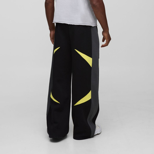 Heavyweight 100% cotton Blank <b>Men's</b> pants Oversized Custom washed Streetwear custom printed <b>trouser</b> <b>Baggy</b> Sweatpants for <b>man</b> - Product Image 3