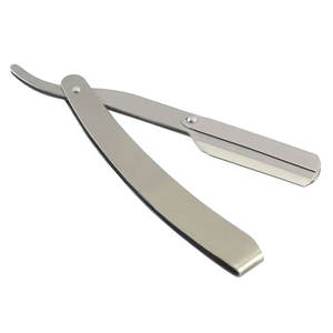 Rasoirs de rasage en acier inoxydable argenté de qualité supérieure-Outils de toilettage de précision pour des rasages lisses et sans effort - Product Image 4