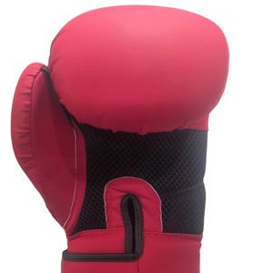 ถุงมือชกมวยแฟชั่นยอดนิยมสำหรับฝึกซ้อม ถุงมือแบบเต็มนิ้ว น้ำหนักเบา ปิดข้อมือ หนัง PU ถุงมือชกมวยสำหรับกีฬา - Product Image 5