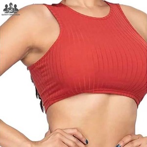 Conjunto Deportivo de Yoga de 2 Piezas para Mujer, de Alta Calidad, Color Sólido, Cintura Elástica, Transpirable, Ecológico, Leggings de Spandex/Nailon y Brasier - Product Image 2