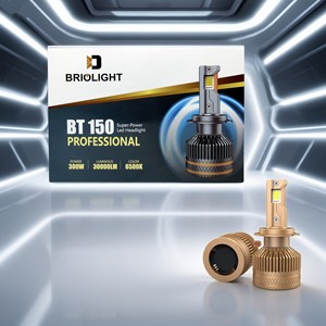 Nuevo Modelo 2026, Faros LED de 150W H1 H3 H7 H4 H11 9005 9006, Ultra Brillantes, 30000LM, 6500K, Luz Blanca Pura para FAW - Product Image 5